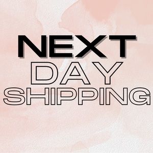 Next day shipping!🎀
